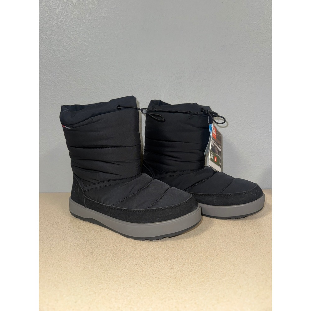 Ozark Trail Mens Snow Boots Black Waterproof Thinsulate‎ Insulated Size 8 NWT